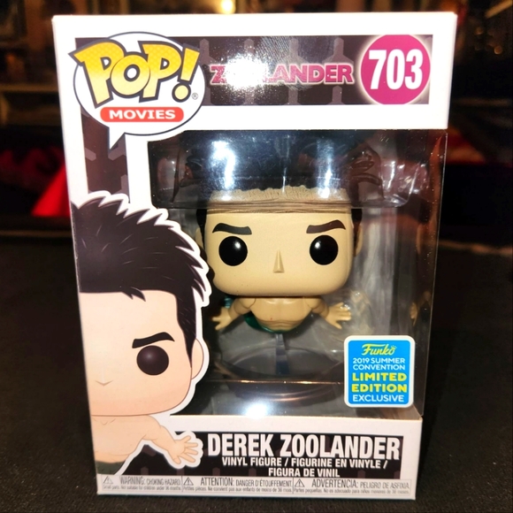 Funko Other - Derek Zoolander 2019 Summer Convention Limited Edition Exclusive Funko Pop #703